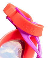 Arena Kinder Zwembril Air Mirror Geel/Koper/Plum/Koraal