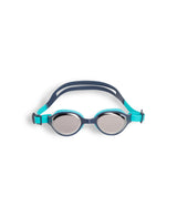Arena Kinder Zwembril Air Mirror Zilver/Navy/Blauw