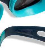 Arena Kinder Zwembril Air Mirror Zilver/Navy/Blauw