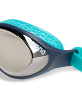 Arena Kinder Zwembril Air Mirror Zilver/Navy/Blauw