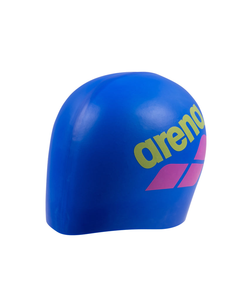 Arena Badmuts Big Logo Neonblauw Shocking Pink Gele Ster