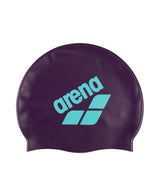 Arena Big Logo Badekappe Pflaume/Wasser