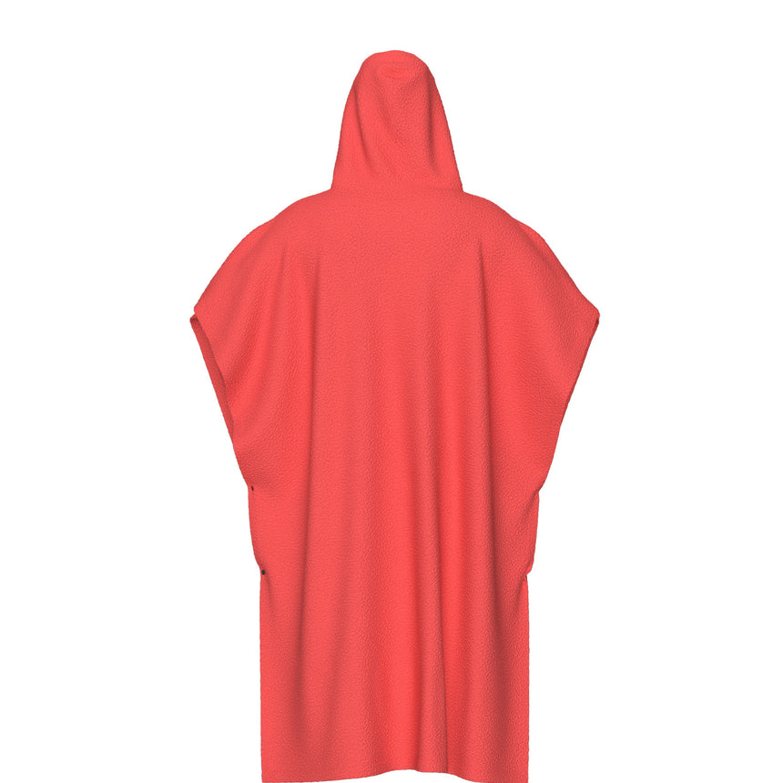 Arena Surf Poncho Cotton Calypso Coral/Wit