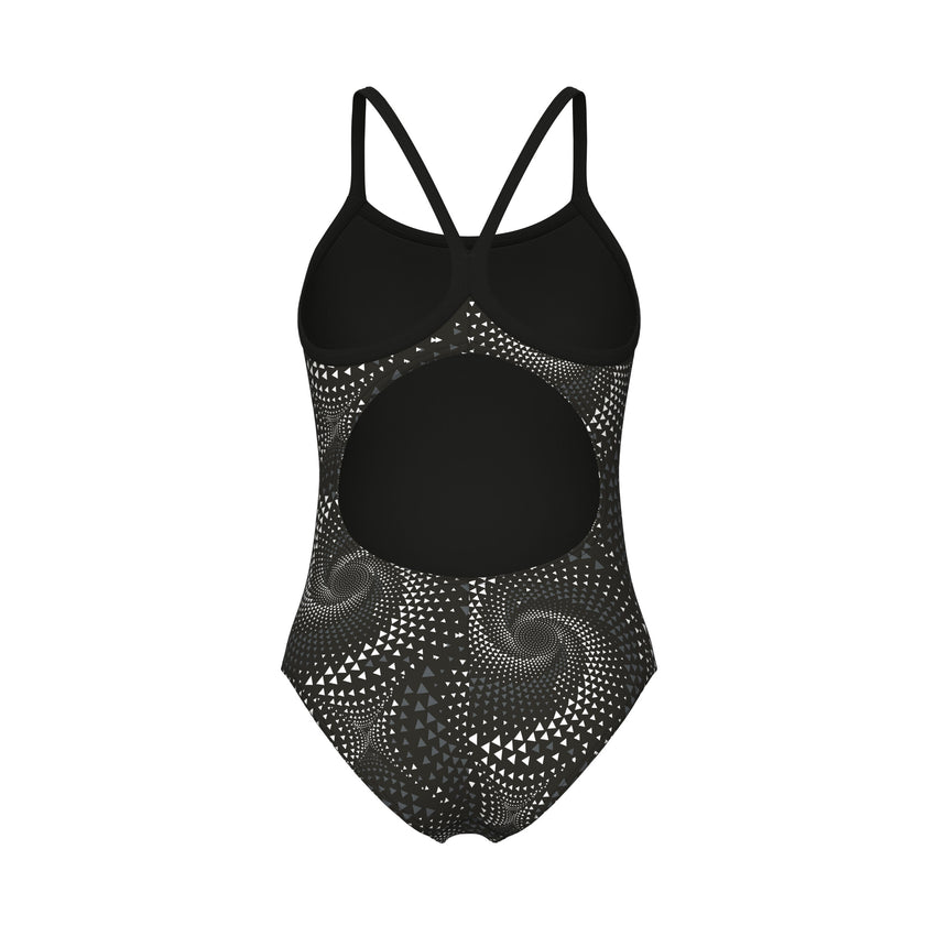 Arena Badpak Lightdrop Back Fireflow Zwart