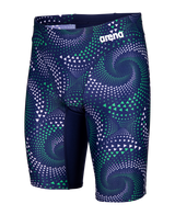 Arena Heren Zwemjammer Fireflow Navy Team Blauw Groen
