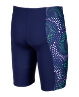 Arena Heren Zwemjammer Fireflow Navy Team Blauw Groen
