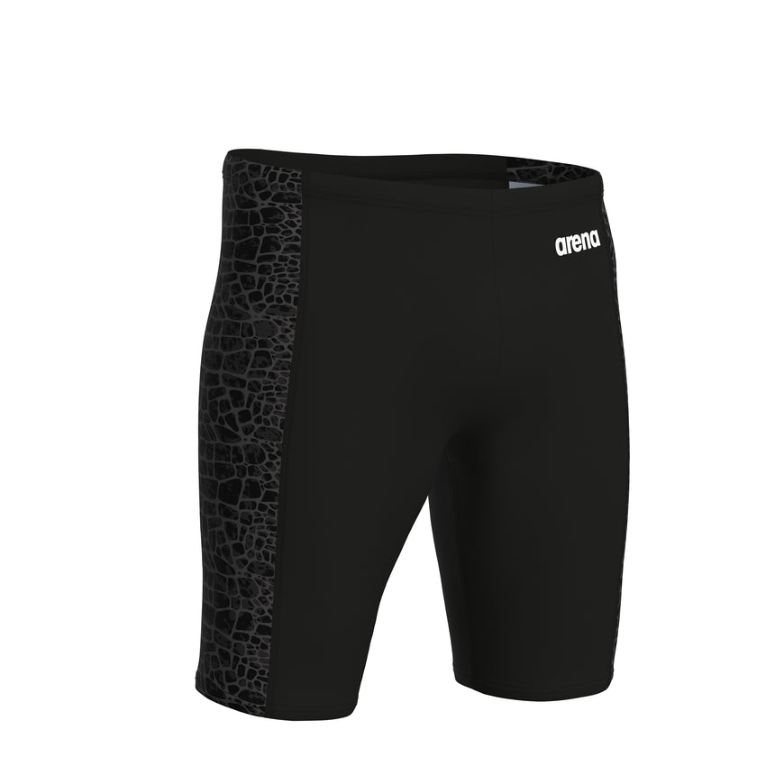 Arena Heren Zwemjammer Snakeskin Zwart
