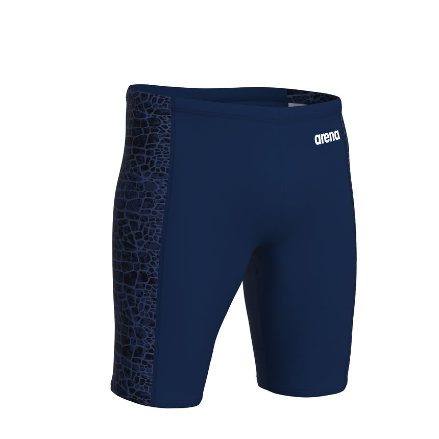 Arena Herren Schwimmjammer Snakeskin Marineblau/Team-Marineblau