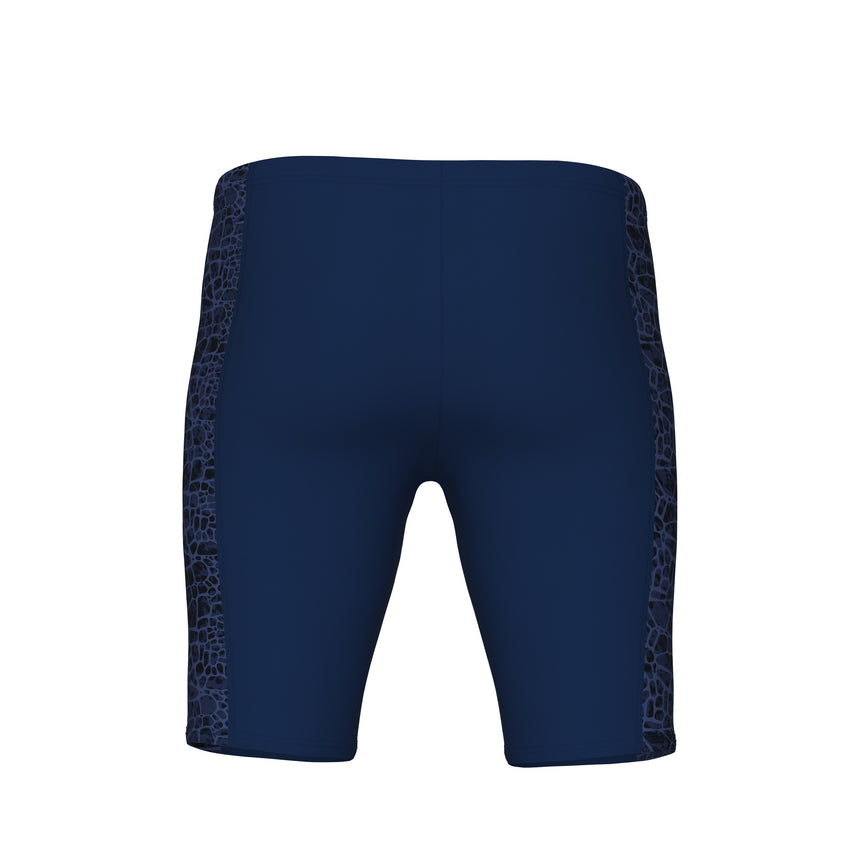 Arena Herren Schwimmjammer Snakeskin Marineblau/Team-Marineblau