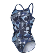 Arena Badpak Super Fly Back Scratched Navy/Zwart