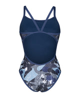 Arena Badpak Super Fly Back Scratched Navy/Zwart