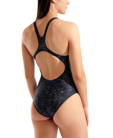 Arena Badpak Swim Pro Back Ribbed Zwart