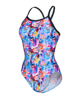 Arena Badpak Lightdrop Back Memories Roze/Blauw