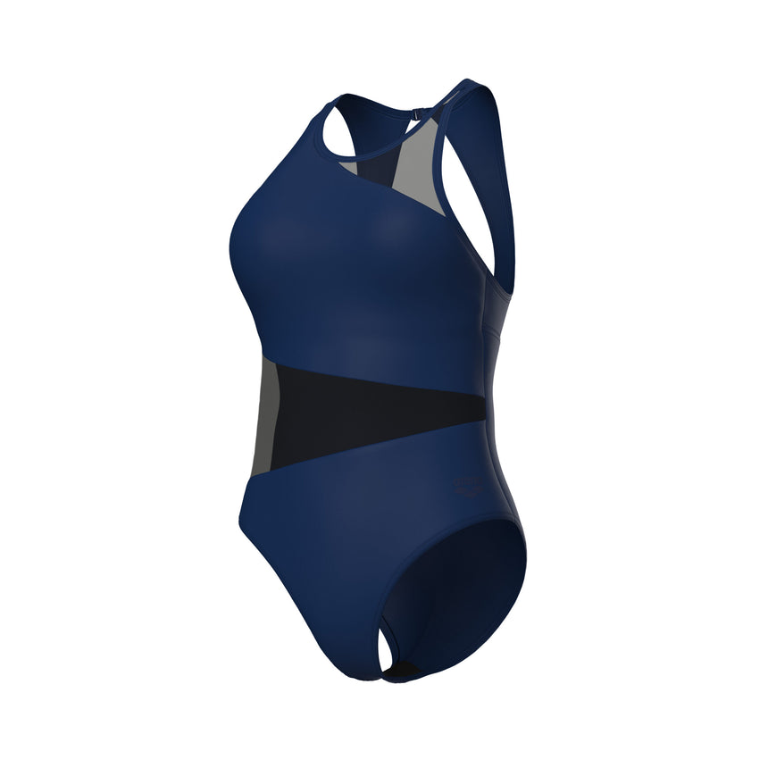 Arena Badpak Mesh Angle Vent Back Navy