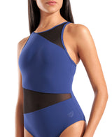 Arena Badpak Mesh Angle Vent Back Navy