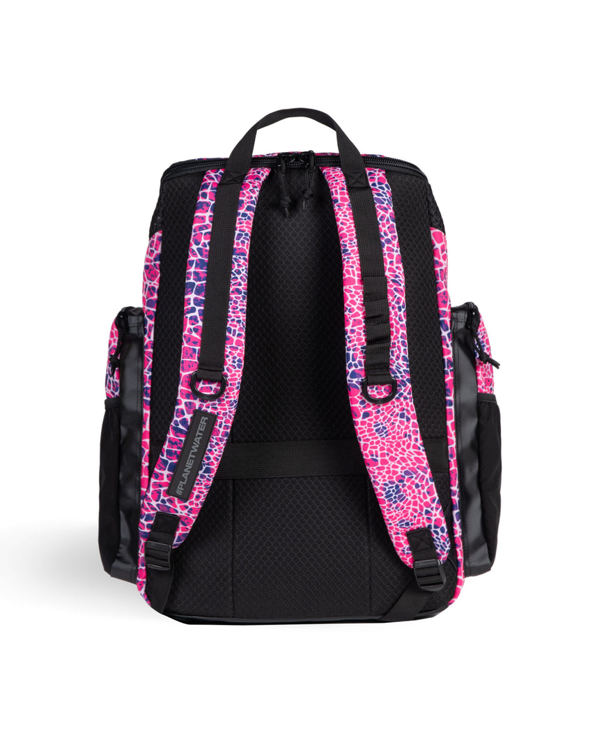 Arena Rugtas 45L One Go Snakeskin Roze