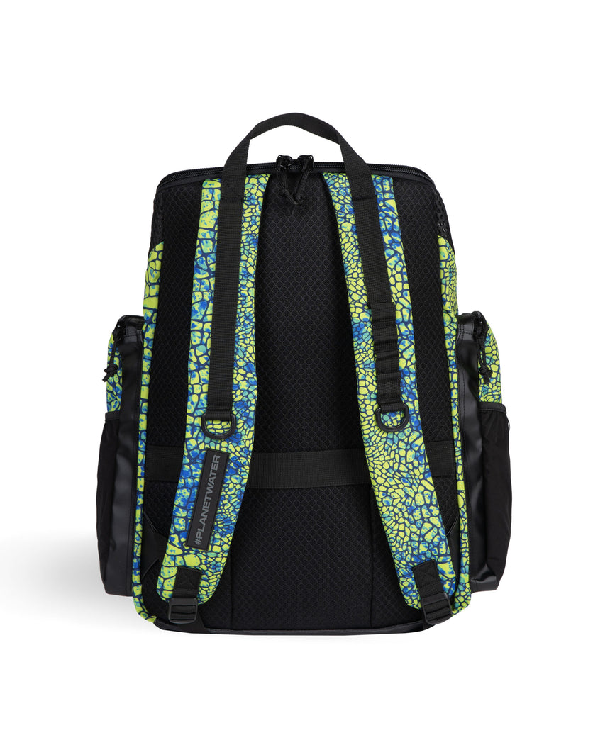 Arena Rugtas 45L One Go Snakeskin Groen