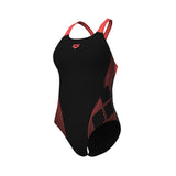 Arena Damen Badeanzug Lily Swim Pro Back LB Schwarz/Schwarz/Calypso