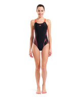Arena Damen Badeanzug Lily Swim Pro Back LB Schwarz/Schwarz/Calypso