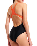 Arena Damen Badeanzug Lily Swim Pro Back LB Schwarz/Schwarz/Calypso
