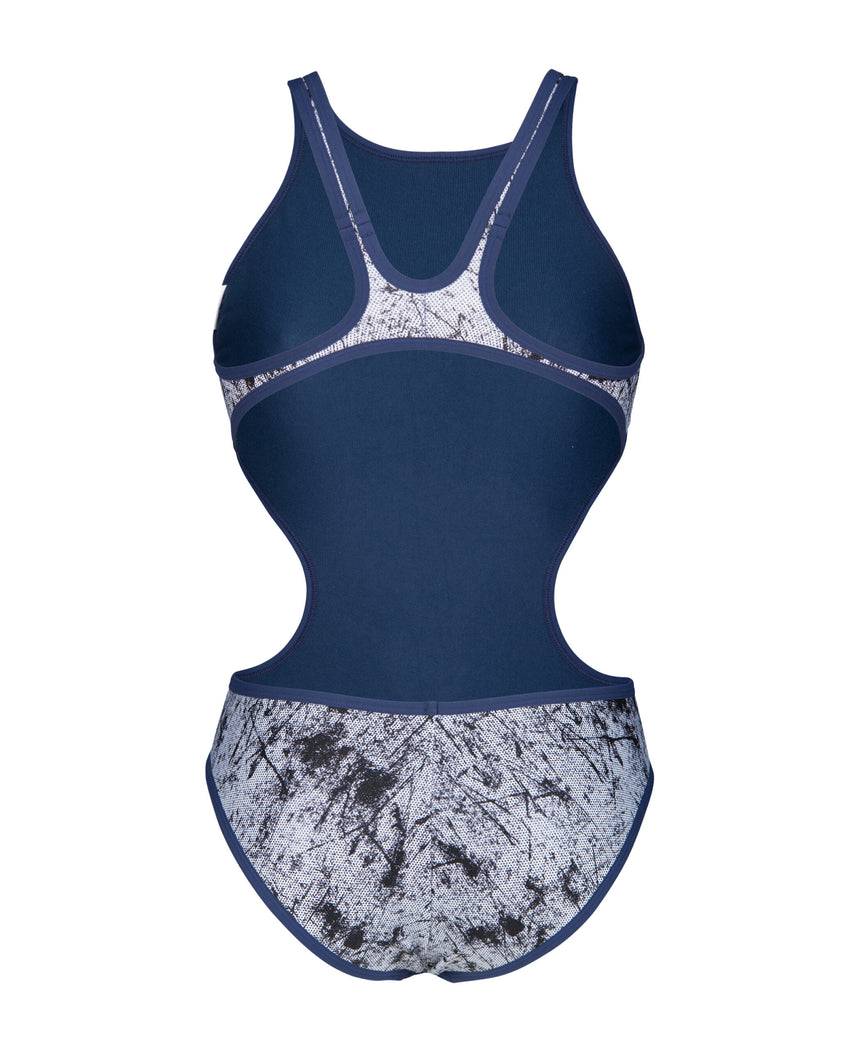 Arena Badpak One Lacquer Wit/Navy