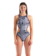 Arena Badpak One Lacquer Wit/Navy