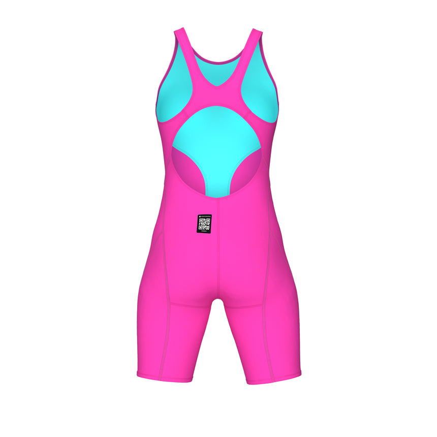 Arena Wedstrijdbadpak Powerskin Impulso Open Rug Limited Edition Roze