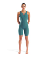 Arena Wedstrijdbadpak Powerskin Impulso Open Rug Jade