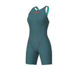 Arena Wedstrijdbadpak Powerskin Impulso Open Rug Jade