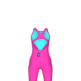 Arena Meisjes Wedstrijdbadpak Powerskin Impulso Open Rug Limited Edition Roze