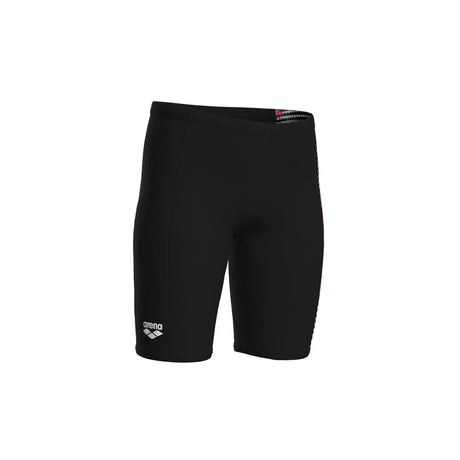 Arena Jungen Schwimmjammer Lit Logo Schwarz Multicolor