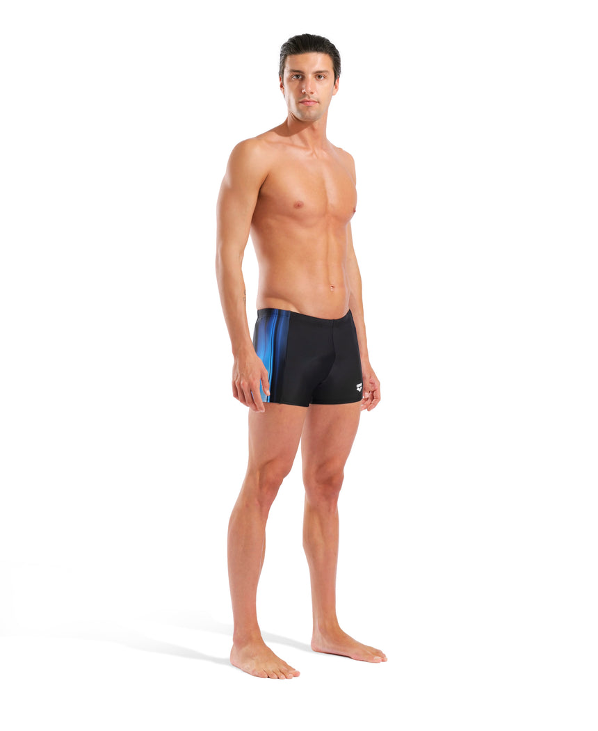 Arena Heren Zwemshort Light Zwart Multicolor