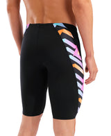 Arena Heren Zwemjammer Texture Zwart Multicolor