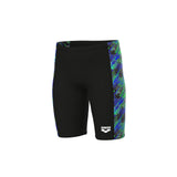 Arena Jongens Zwemjammer Draft Zwart Blauw Multicolor