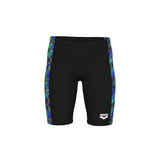 Arena Jongens Zwemjammer Draft Zwart Blauw Multicolor