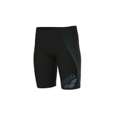 Arena Jungen Schwimmjammer Design Schwarz/Türkis/Weiß