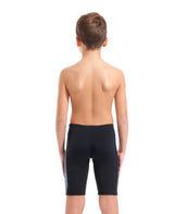 Arena Jungen Schwimmjammer Design Schwarz/Türkis/Weiß