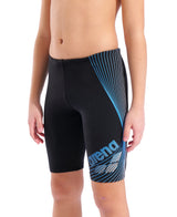 Arena Jungen Schwimmjammer Design Schwarz/Türkis/Weiß