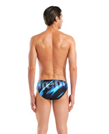 Arena Heren Zwemslip Placement Zwart Multicolor