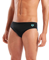Arena Heren Zwemslip Placement Zwart Multicolor