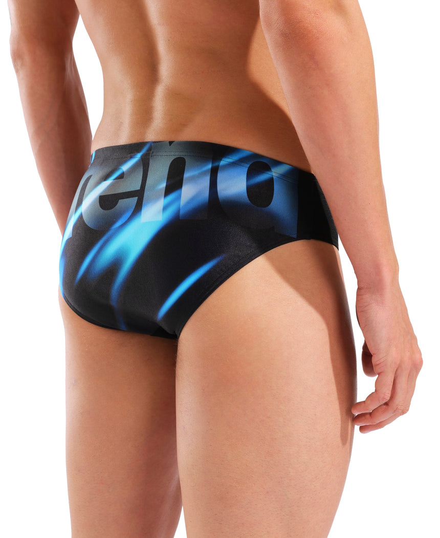 Arena Heren Zwemslip Placement Zwart Multicolor