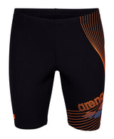 Arena Heren Zwemjammer Design Zwart Team Oranje Turquoise