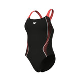 Arena Damen Badeanzug Control Pro Back B Schwarz/Calypso/Koralle