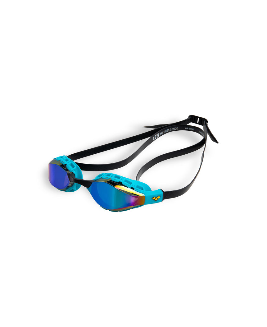 Arena Wedstrijdzwembril Air Sonic Mirror Emerald Peacock