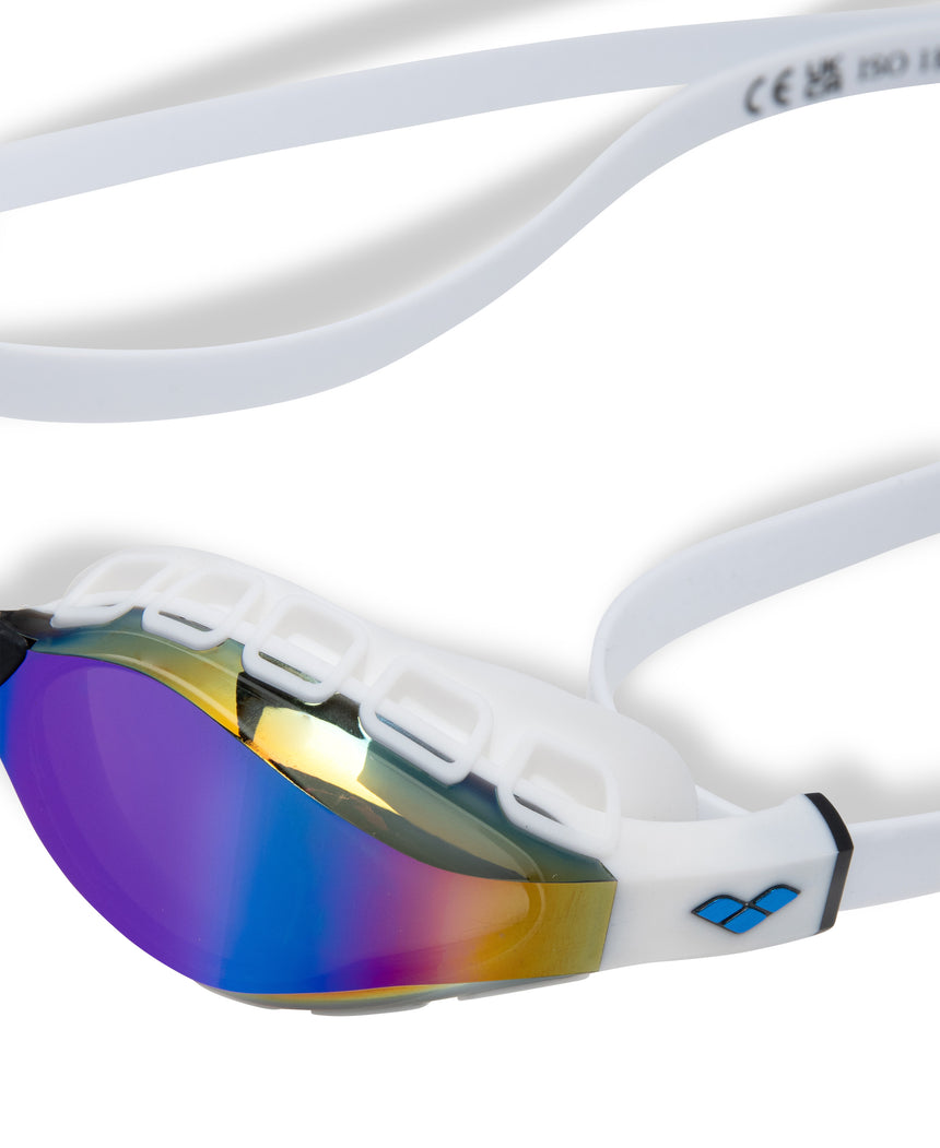 Arena Wedstrijdzwembril Air Sonic Mirror Blauw Wit