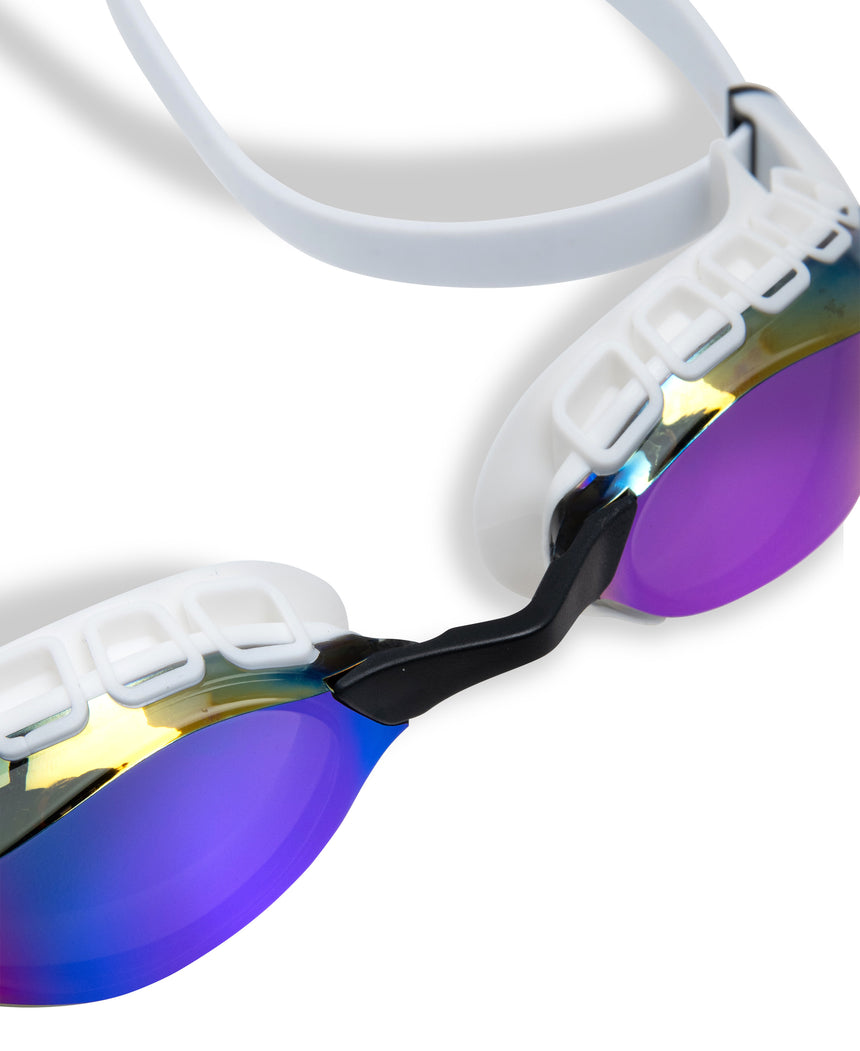 Arena Wedstrijdzwembril Air Sonic Mirror Blauw Wit