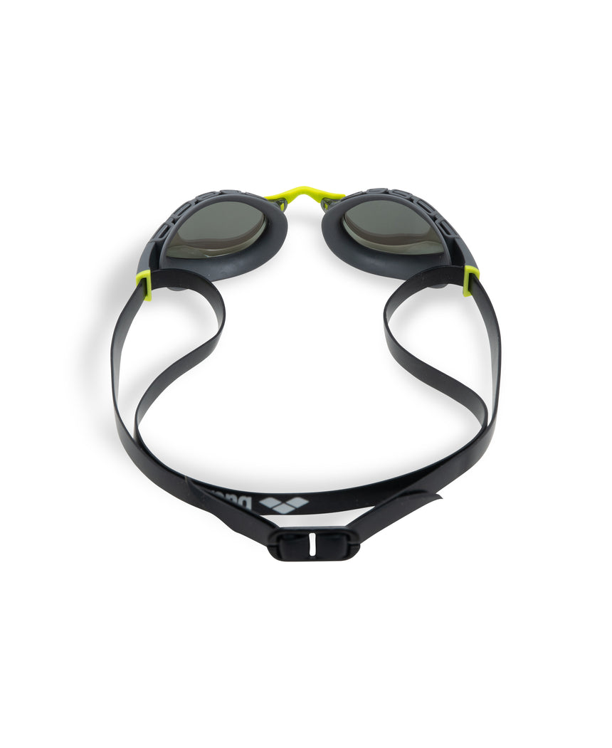 Arena Wedstrijdzwembril Air Sonic Mirror Zilver Antraciet
