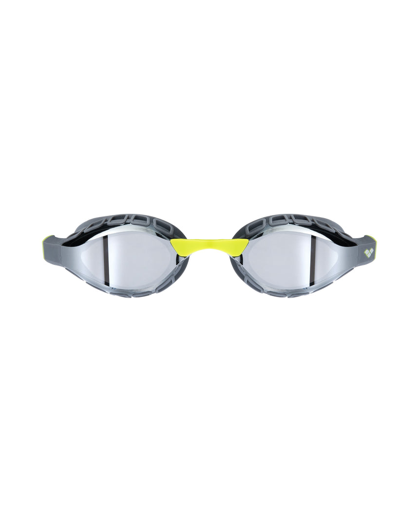 Arena Wedstrijdzwembril Air Sonic Mirror Zilver Antraciet
