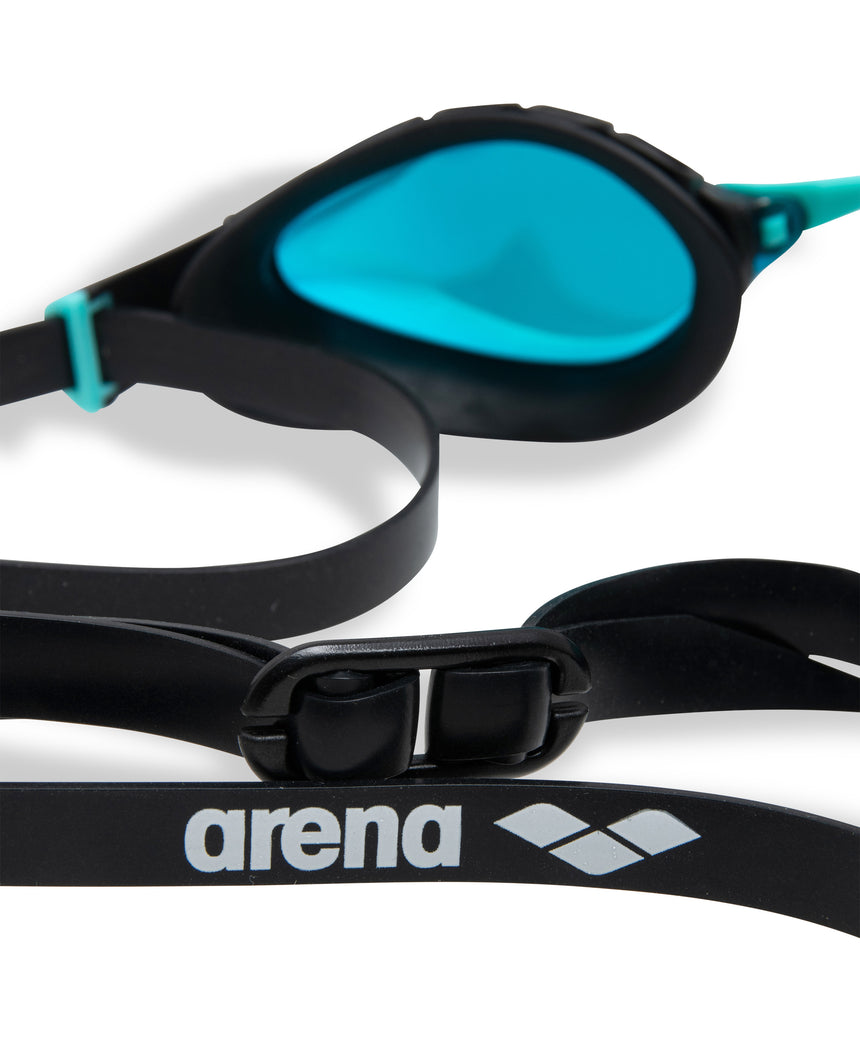 Arena Wedstrijdzwembril Air Sonic Mirror Aqua Zwart