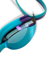 Arena Kinderzwembril Python Junior Mirror Emerald Peacock Plum